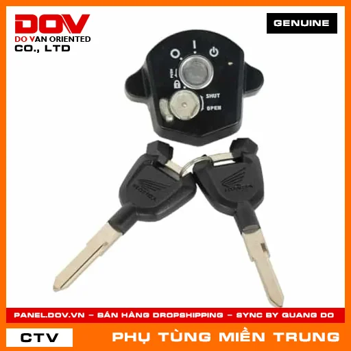 BỘ KHÓA ĐIỆN HONDA CHÍNH HÃNG (MÃ: 35012K45NL0) — 35012K45NL0