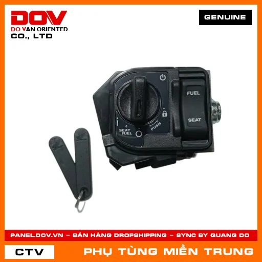 CỤM KHOÁ ĐIỆN HONDA CHÍNH HÃNG (MÃ: 35100K12V11) — 35100K12V11