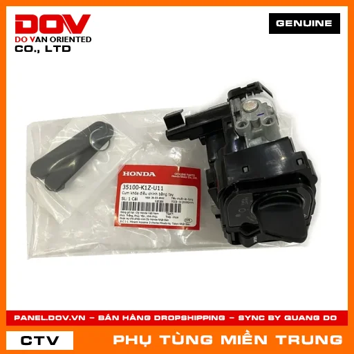 CỤM KHÓA ĐIỀU CHỈNH BẰNG TAY HONDA CHÍNH HÃNG (MÃ: 35100K1ZU11) — 35100K1ZU11