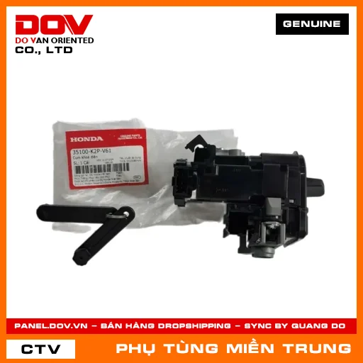 CỤM KHOÁ ĐIỆN HONDA CHÍNH HÃNG (MÃ: 35100K2PV61) — 35100K2PV61