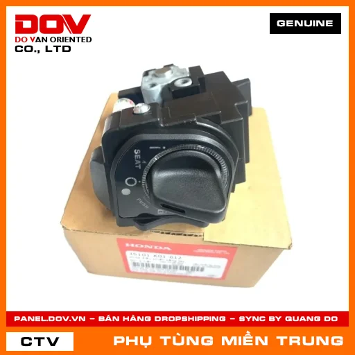 KHÓA ĐIỀU KHIỂN BẰNG TAY HONDA CHÍNH HÃNG (MÃ: 35101K01612) — 35101K01612