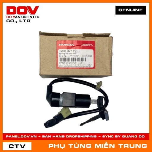 BỘ CÔNG TẮC KHÓA ĐIỆN HONDA CHÍNH HÃNG (MÃ: 35101K27V01) — 35101K27V01
