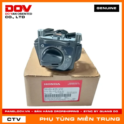 KHÓA ĐIỀU KHIỂN BẰNG TAY HONDA CHÍNH HÃNG (MÃ: 35101K35V32) — 35101K35V32