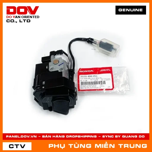 CỤM KHÓA ĐIỀU CHỈNH BẰNG TAY HONDA CHÍNH HÃNG (MÃ: 35101K66VG1) — 35101K66VG1