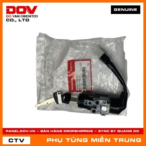 BỘ CÔNG TẮC KHÓA ĐIỆN HONDA CHÍNH HÃNG (MÃ: 35101KZR601) — 35101KZR601