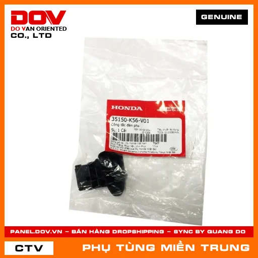 CÔNG TẮC ĐÈN PHA HONDA CHÍNH HÃNG (MÃ: 35150K56V01) — 35150K56V01
