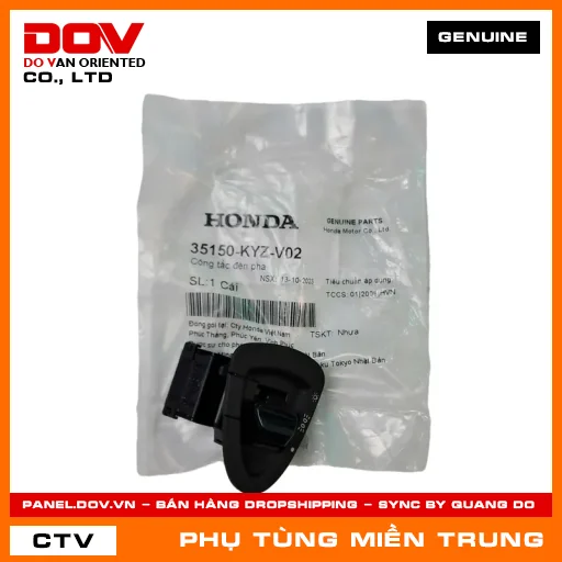 CÔNG TẮC ĐÈN PHA HONDA CHÍNH HÃNG (MÃ: 35150KYZV02) — 35150KYZV02