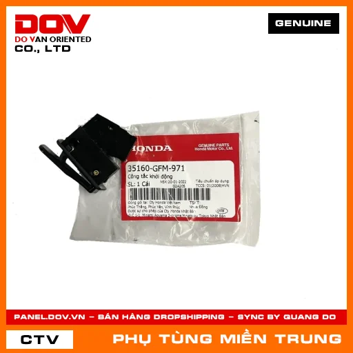 CÔNG TẮC KHỞI ĐỘNG HONDA CHÍNH HÃNG (MÃ: 35160GFM971) — 35160GFM971
