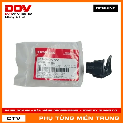 CÔNG TẮC KHỞI ĐỘNG HONDA CHÍNH HÃNG (MÃ: 35160K89V51) — 35160K89V51