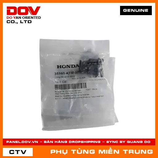 CÔNG TẮC KHỞI ĐỘNG HONDA CHÍNH HÃNG (MÃ: 35160KTM971) — 35160KTM971