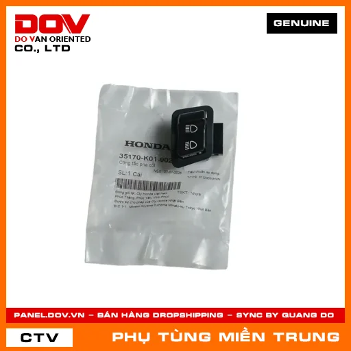 CÔNG TẮC PHA CỐT HONDA CHÍNH HÃNG (MÃ: 35170K01902) — 35170K01902