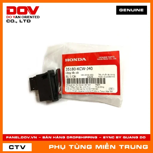CÔNG TẮC CÒI HONDA CHÍNH HÃNG (MÃ: 35180KCWJ40) — 35180KCWJ40