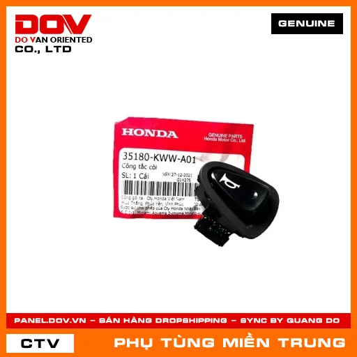 CÔNG TẮC CÒI HONDA CHÍNH HÃNG (MÃ: 35180KWWA01) — 35180KWWA01