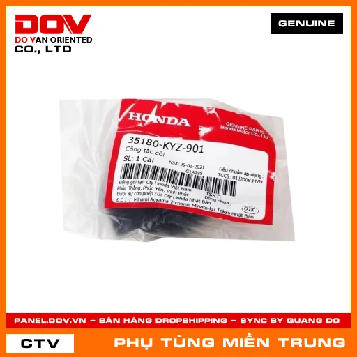 CÔNG TẮC CÒI HONDA CHÍNH HÃNG (MÃ: 35180KYZ901) — 35180KYZ901