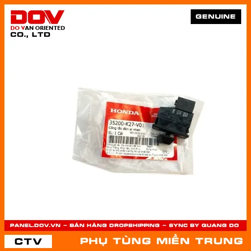 CÔNG TẮC ĐÈN XI NHAN HONDA CHÍNH HÃNG (MÃ: 35200K27V01) — 35200K27V01