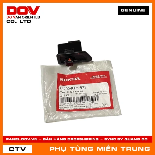CÔNG TẮC ĐÈN XI NHAN HONDA CHÍNH HÃNG (MÃ: 35200KTM971) — 35200KTM971