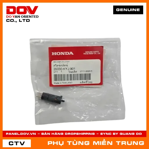 CỤM CÔNG TẮC ĐÒN BẨY LY HỢP TRƯỚC HONDA CHÍNH HÃNG (MÃ: 35330KYJ901) — 35330KYJ901