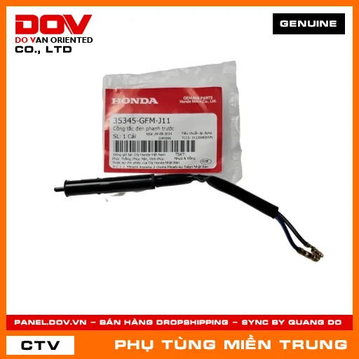 CÔNG TẮC ĐÈN PHANH TRƯỚC HONDA CHÍNH HÃNG (MÃ: 35345GFMJ11) — 35345GFMJ11