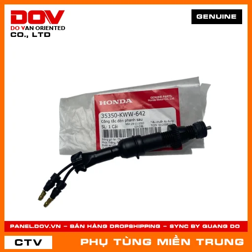 CÔNG TẮC ĐÈN PHANH SAU HONDA CHÍNH HÃNG (MÃ: 35350KWW642) — 35350KWW642