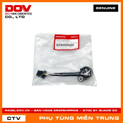 BỘ CÔNG TẮC TIẾP ĐIỂM BÁO SỐ HONDA CHÍNH HÃNG (MÃ: 35759KWWB22) — 35759KWWB22