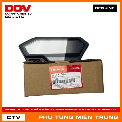 BỘ ĐỒNG HỒ TỐC ĐỘ HONDA CHÍNH HÃNG (MÃ: 37100K2PV61) — 37100K2PV61