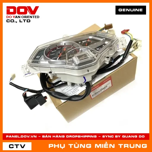 BỘ ĐỒNG HỒ TỐC ĐỘ HONDA CHÍNH HÃNG (MÃ: 37200KVGV21) — 37200KVGV21
