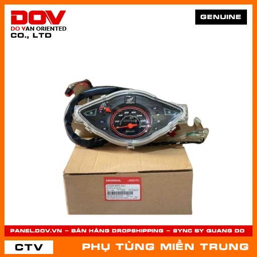 BỘ ĐỒNG HỒ TỐC ĐỘ HONDA CHÍNH HÃNG (MÃ: 37200KWYA31) — 37200KWYA31