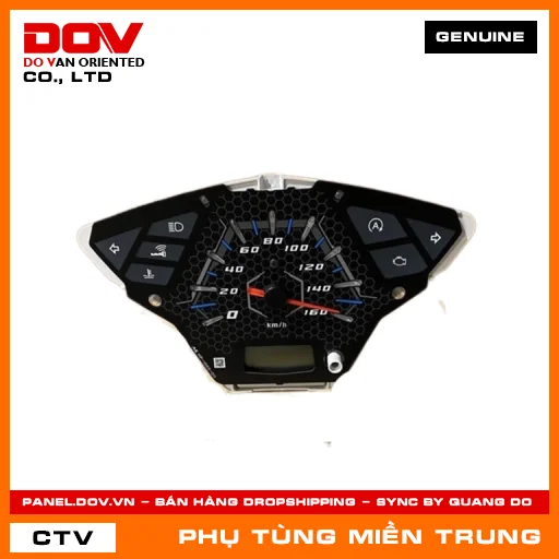 CỤM ĐỒNG HỒ TỐC ĐỘ HONDA CHÍNH HÃNG (MÃ: 37210K66VG1) — 37210K66VG1