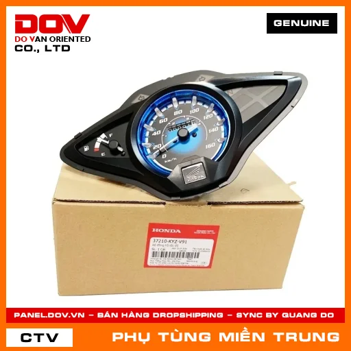 BỘ ĐỒNG HỒ TỐC ĐỘ HONDA CHÍNH HÃNG (MÃ: 37210KYZV91) — 37210KYZV91