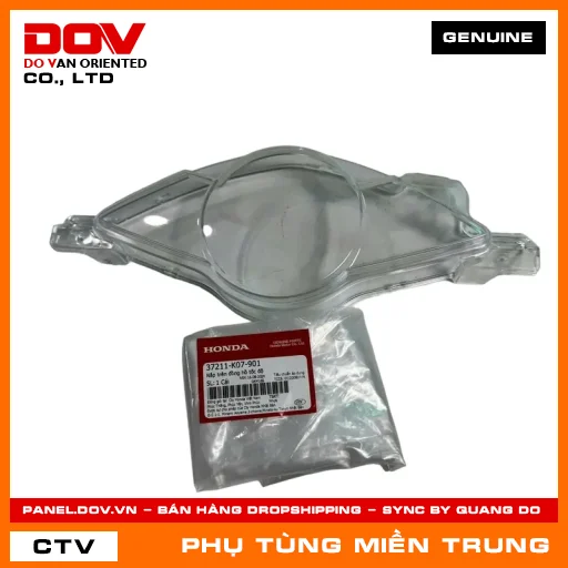 NẮP TRÊN ĐỒNG HỒ TỐC ĐỘ HONDA CHÍNH HÃNG (MÃ: 37211K07901) — 37211K07901