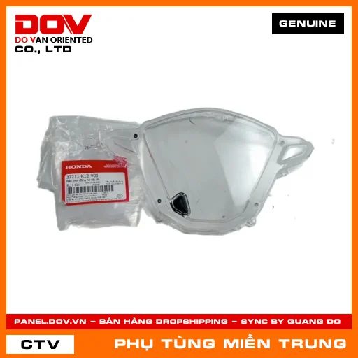 NẮP TRÊN ĐỒNG HỒ TỐC ĐỘ HONDA CHÍNH HÃNG (MÃ: 37211K12V01) — 37211K12V01