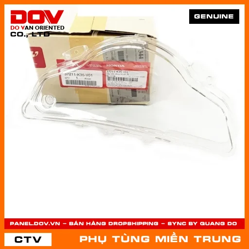 NẮP TRÊN ĐỒNG HỒ TỐC ĐỘ HONDA CHÍNH HÃNG (MÃ: 37211K35V01) — 37211K35V01