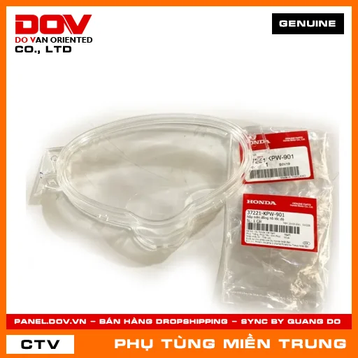 NẮP TRÊN ĐỒNG HỒ TỐC ĐỘ HONDA CHÍNH HÃNG (MÃ: 37221KPW901) — 37221KPW901