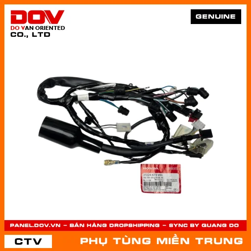 DÂY ĐIỆN ĐỒNG HỒ TỐC ĐỘ HONDA CHÍNH HÃNG (MÃ: 37224K73V01) — 37224K73V01