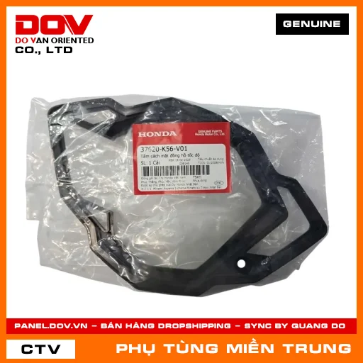 TẤM CÁCH MẶT ĐỒNG HỒ TỐC ĐỘ HONDA CHÍNH HÃNG (MÃ: 37620K56V01) — 37620K56V01