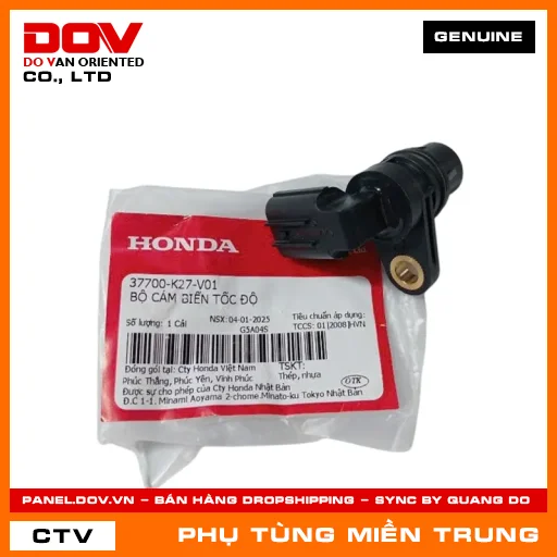 BỘ CẢM BIẾN TỐC ĐỘ HONDA CHÍNH HÃNG (MÃ: 37700K27V01) — 37700K27V01