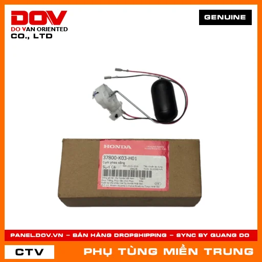 CỤM PHAO XĂNG HONDA CHÍNH HÃNG (MÃ: 37800K03H01) — 37800K03H01