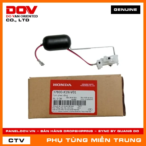 CỤM PHAO XĂNG HONDA CHÍNH HÃNG (MÃ: 37800K1NV01) — 37800K1NV01
