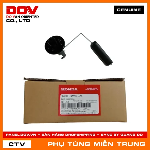 CỤM PHAO XĂNG HONDA CHÍNH HÃNG (MÃ: 37800KWB921) — 37800KWB921