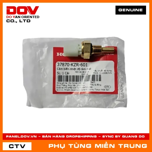 CẢM BIẾN NHIỆT ĐỘ LÀM MÁT HONDA CHÍNH HÃNG (MÃ: 37870KZR601) — 37870KZR601
