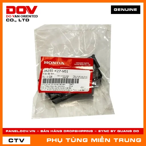 NẮP ỐP TRÊN HONDA CHÍNH HÃNG (MÃ: 38255K27V01) — 38255K27V01