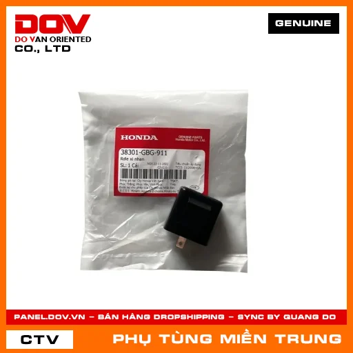 RƠLE XI NHAN HONDA CHÍNH HÃNG (MÃ: 38301GBG911) — 38301GBG911