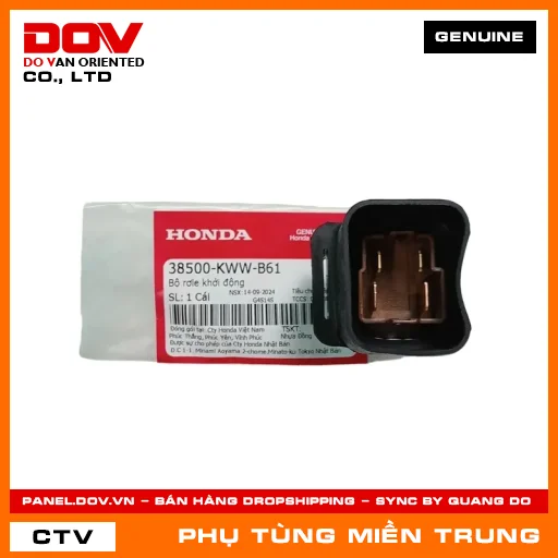 BỘ RƠLE KHỞI ĐỘNG HONDA CHÍNH HÃNG (MÃ: 38500KWWB61) — 38500KWWB61