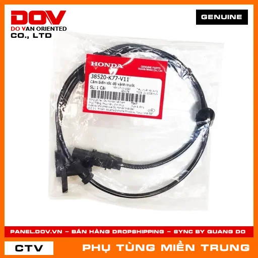 CẢM BIẾN TỐC ĐỘ VÀNH TRƯỚC HONDA CHÍNH HÃNG (MÃ: 38520K77V11) — 38520K77V11