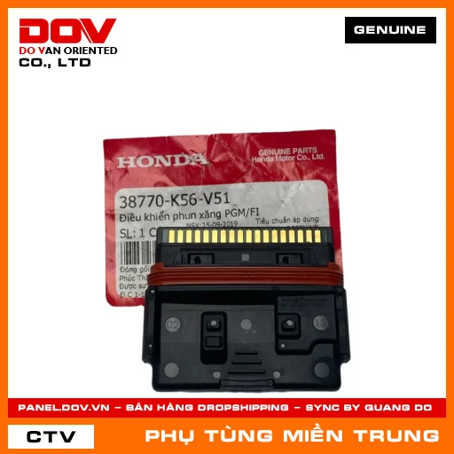 ĐIỀU KHIỂN PHUN XĂNG ĐIỆN TỬ HONDA CHÍNH HÃNG (MÃ: 38770K56V51) — 38770K56V51