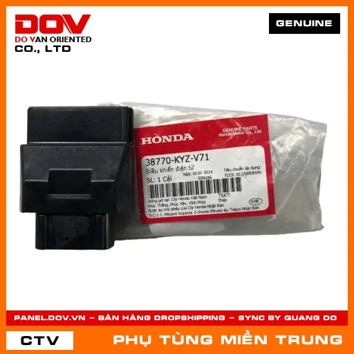 ĐIỀU KHIỂN ĐIỆN TỬ HONDA CHÍNH HÃNG (MÃ: 38770KYZV71) — 38770KYZV71