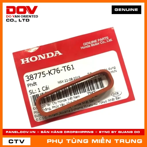 PHỚT HONDA CHÍNH HÃNG (MÃ: 38775K76T61) — 38775K76T61