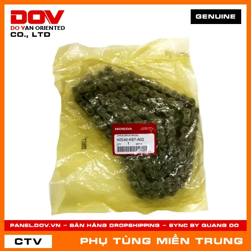 XÍCH TẢI (RK) HONDA CHÍNH HÃNG (MÃ: 40540K87A02) — 40540K87A02