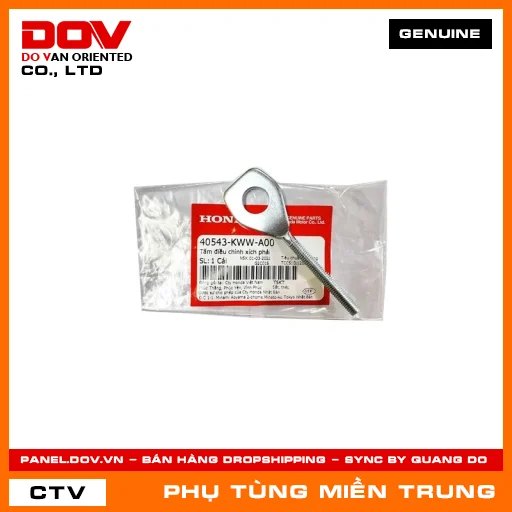 TẤM ĐIỀU CHỈNH XÍCH PHẢI HONDA CHÍNH HÃNG (MÃ: 40543KWWA00) — 40543KWWA00