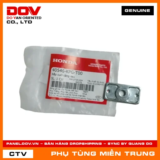 NẮP CUỐI CÀNG SAU HONDA CHÍNH HÃNG (MÃ: 40546KPGT00) — 40546KPGT00